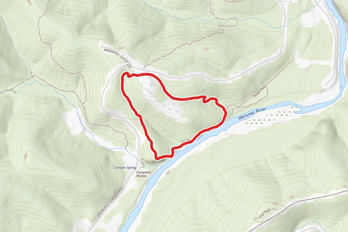 Meramec Bluff View Trail