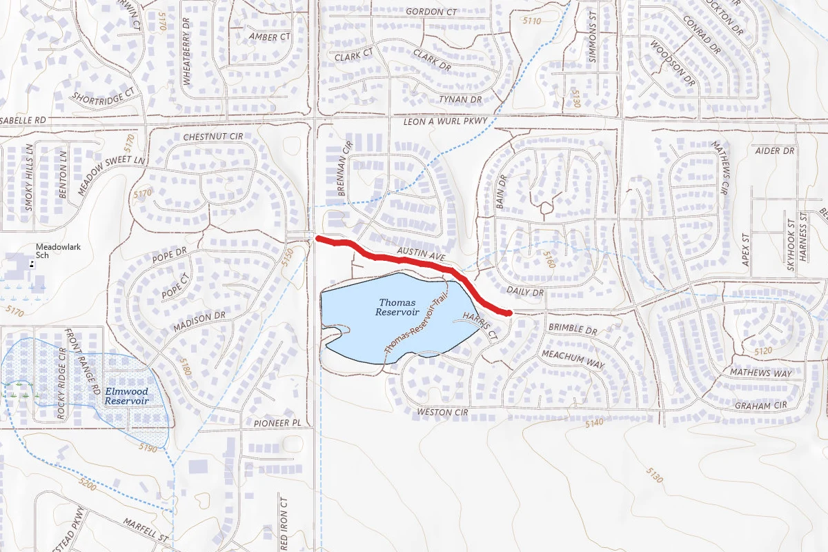 Thomas Reservoir Trail