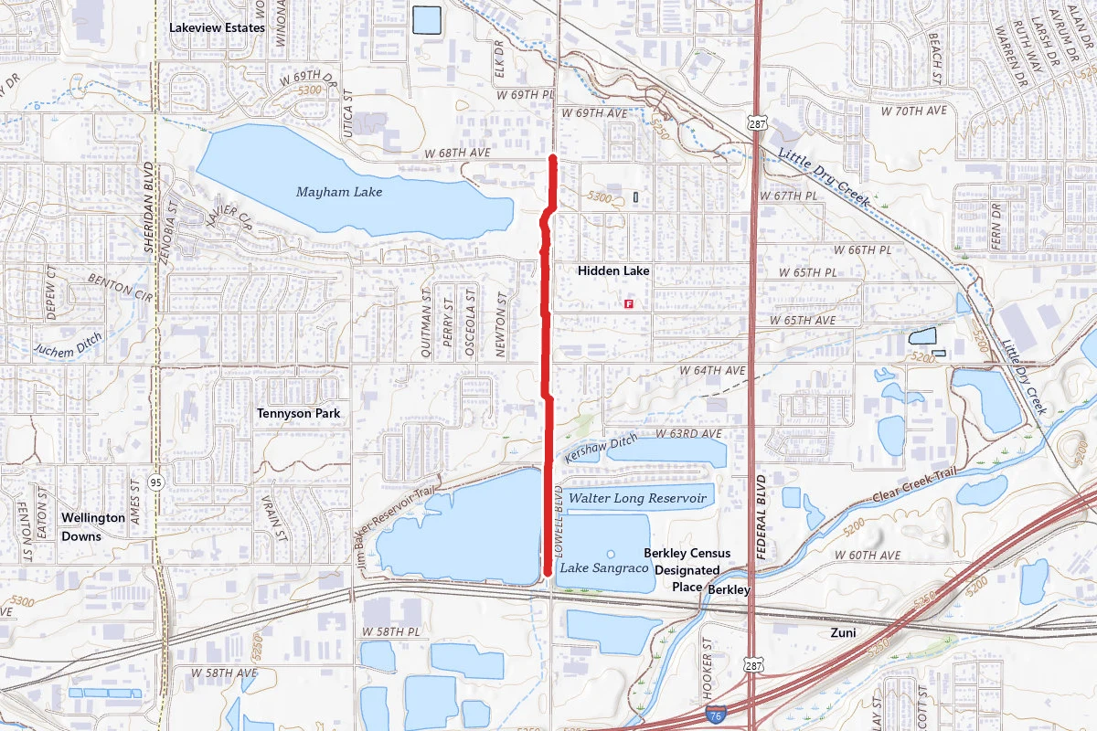Lowell Boulevard Trail