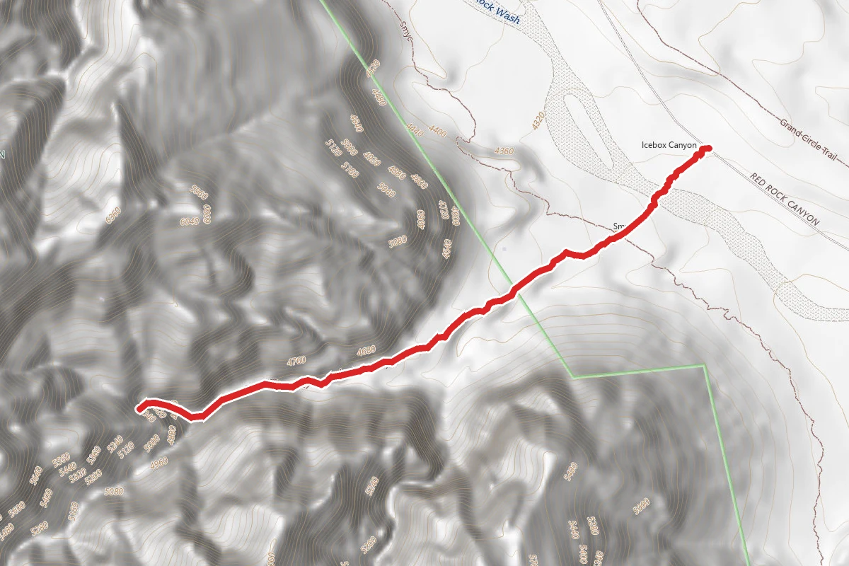 Ice Box Canyon Trail