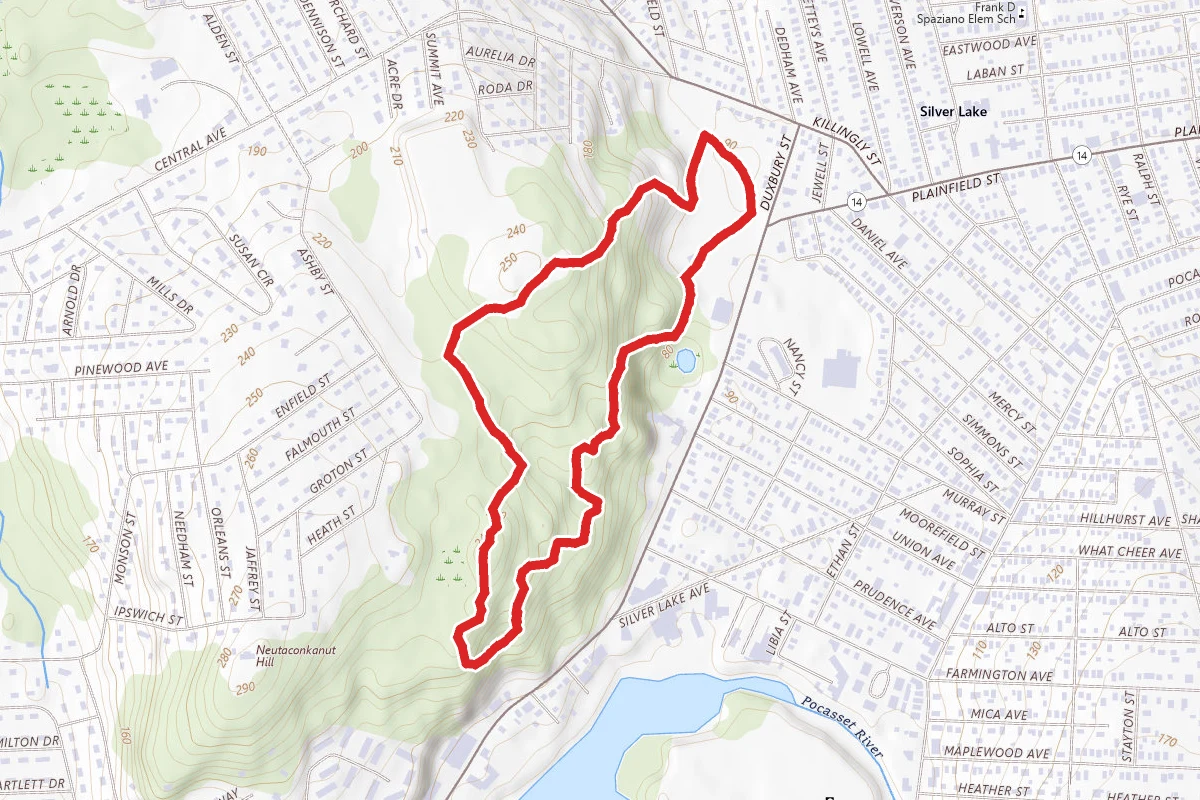 Neutaconkanut Hill Park Loop