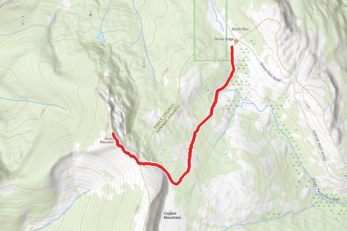 Shrine Ridge Trail
