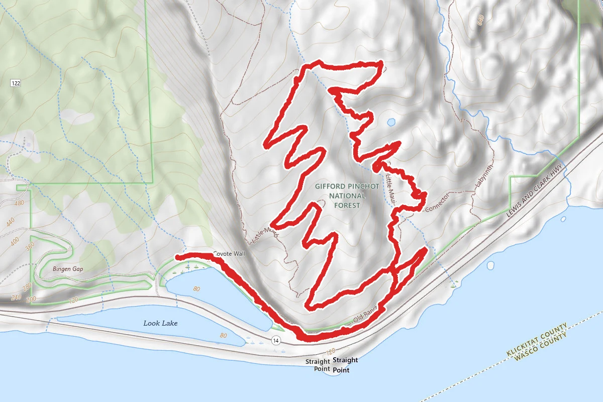 Old Ranch Road and Little Maui Trail Loop