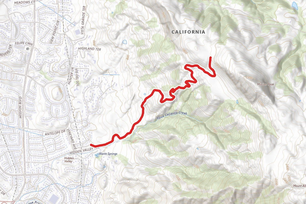 Hidden Valley Trail