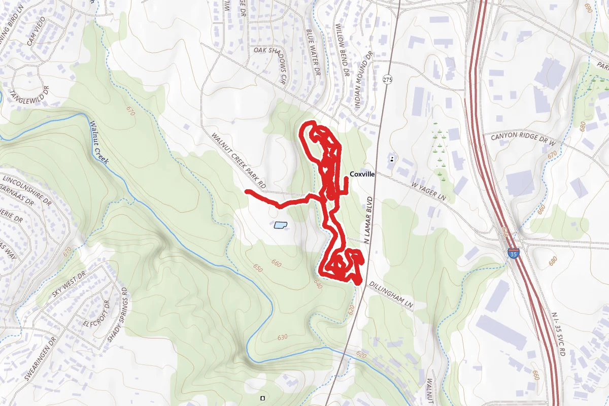 Walnut Creek Windy and BMX Loops