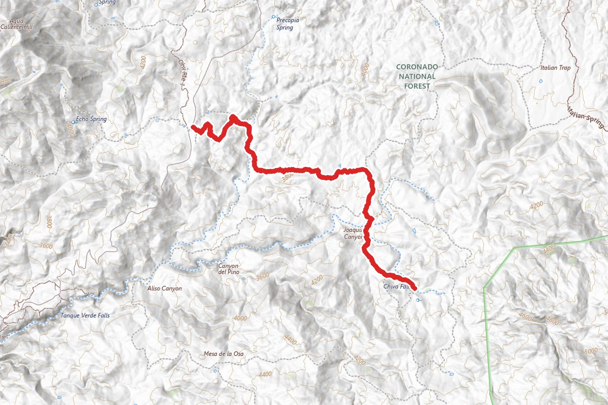 Chiva Falls Trail