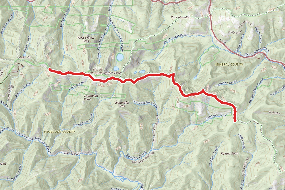 St. Joe Divide Nrt