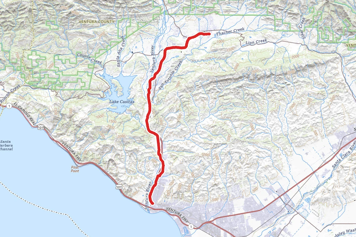 Ojai-Ventura Bike Path