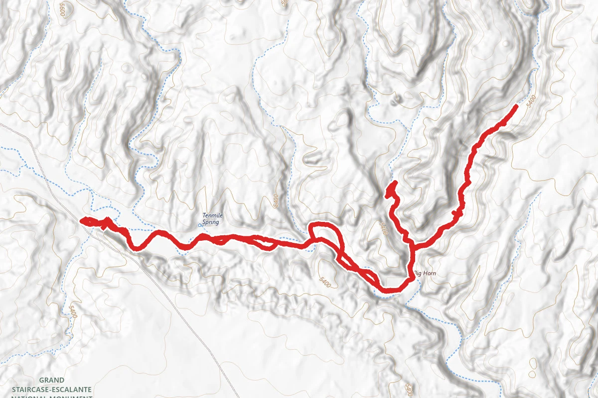 Bighorn Canyon Trail