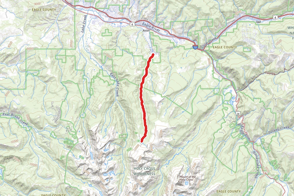 Turquoise Lakes Trail