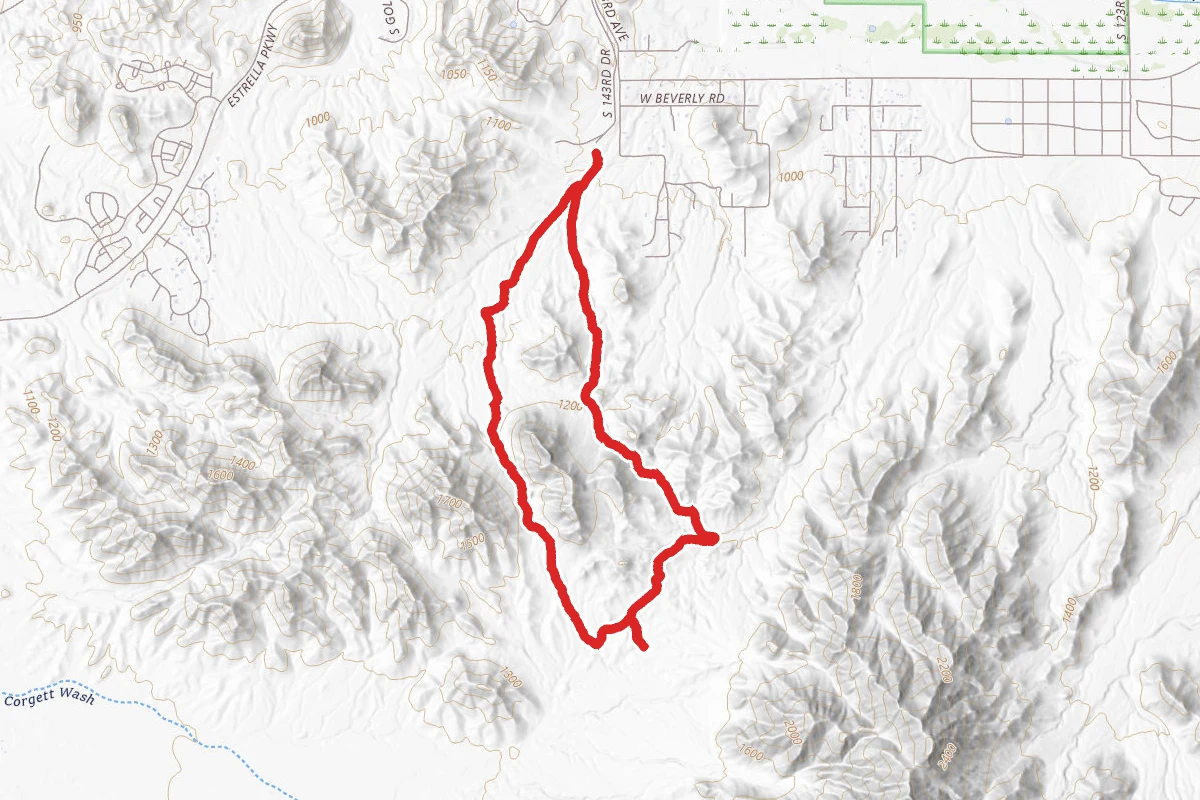 Coldwater-Butterfield Loop Trail
