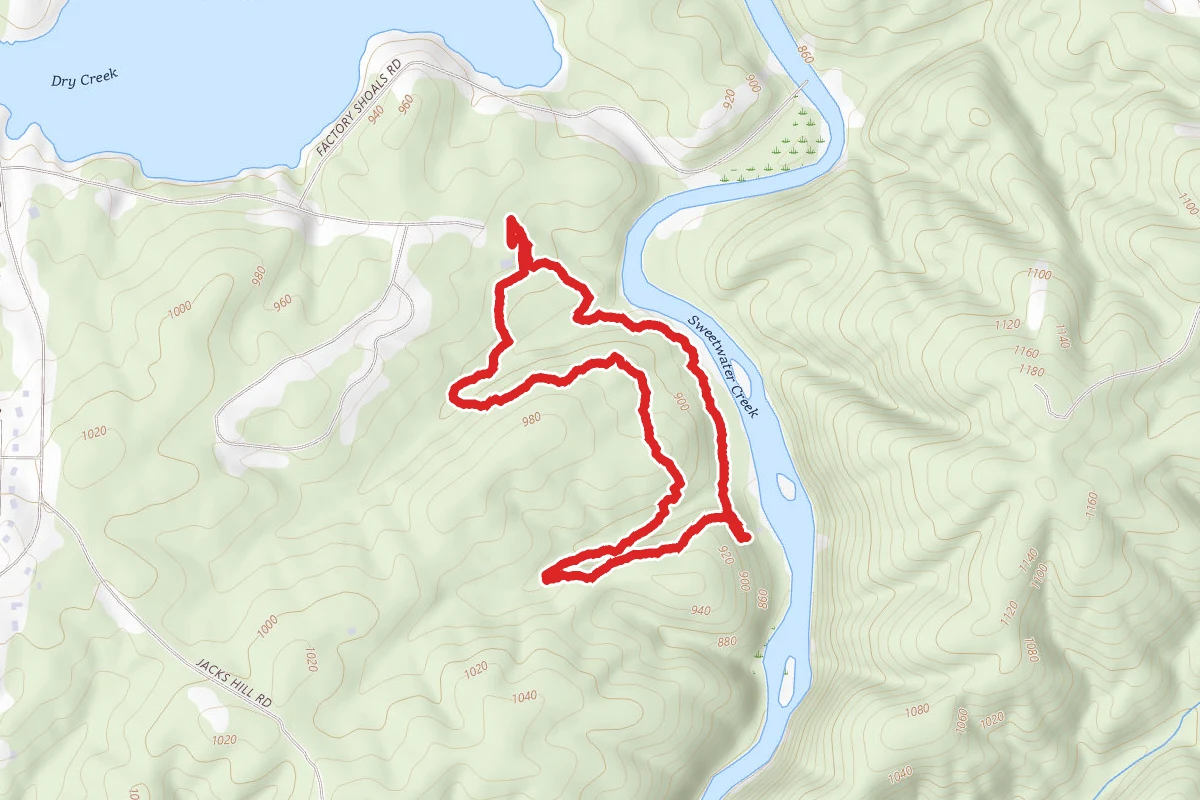 White and Red Trail Loop