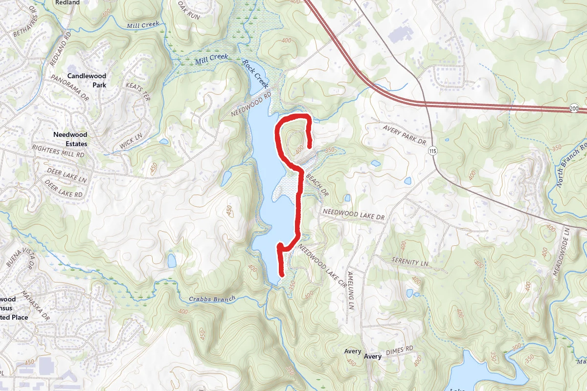 Needwood Trail