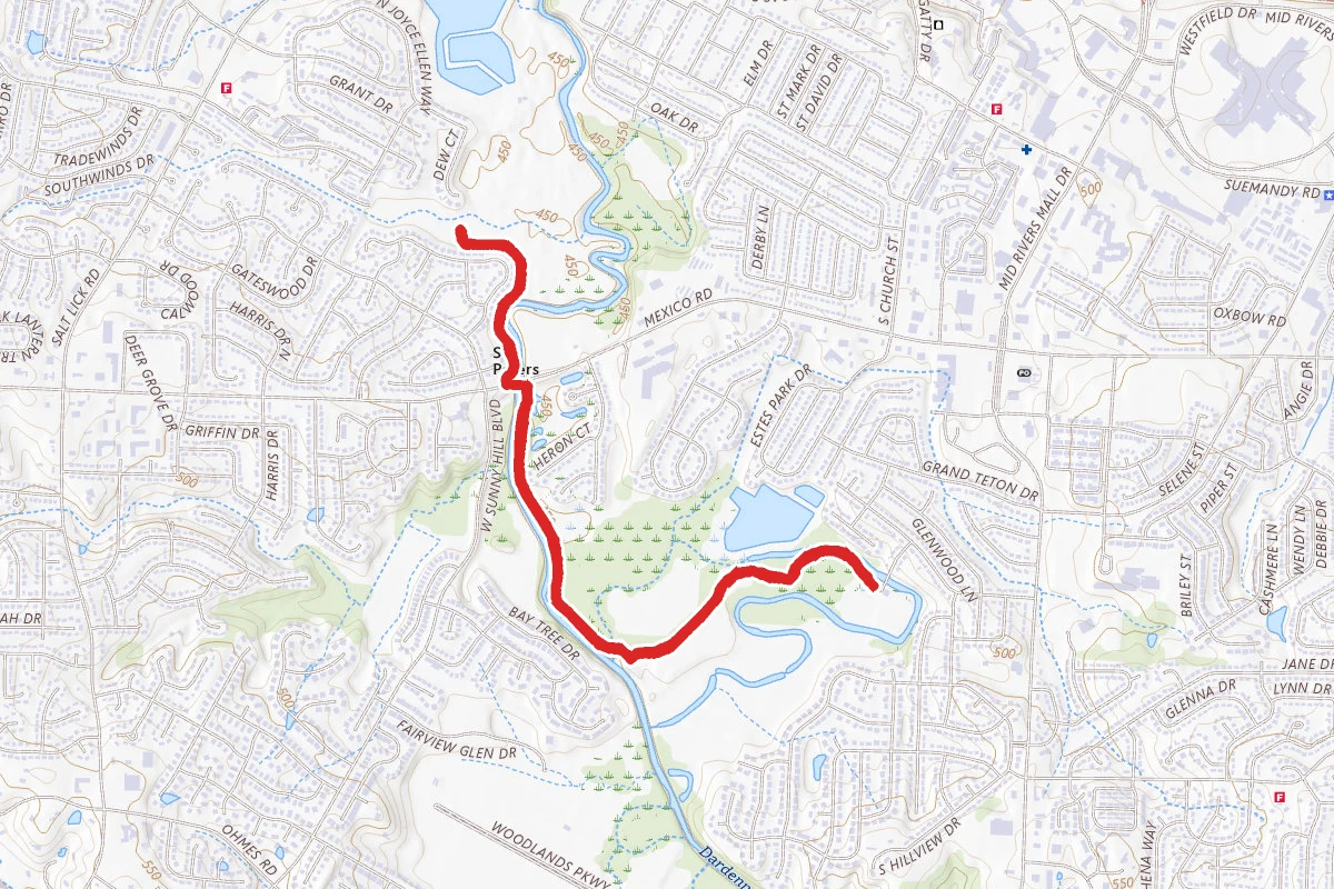Dardene Greenway Trail