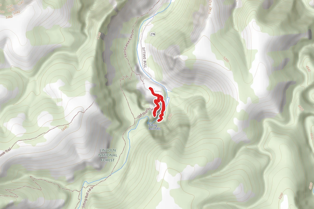Sitting Bull Falls Trail