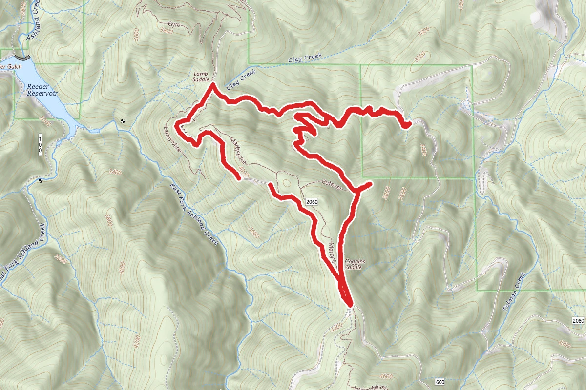 Catwalk and Toothpick Trail Loop