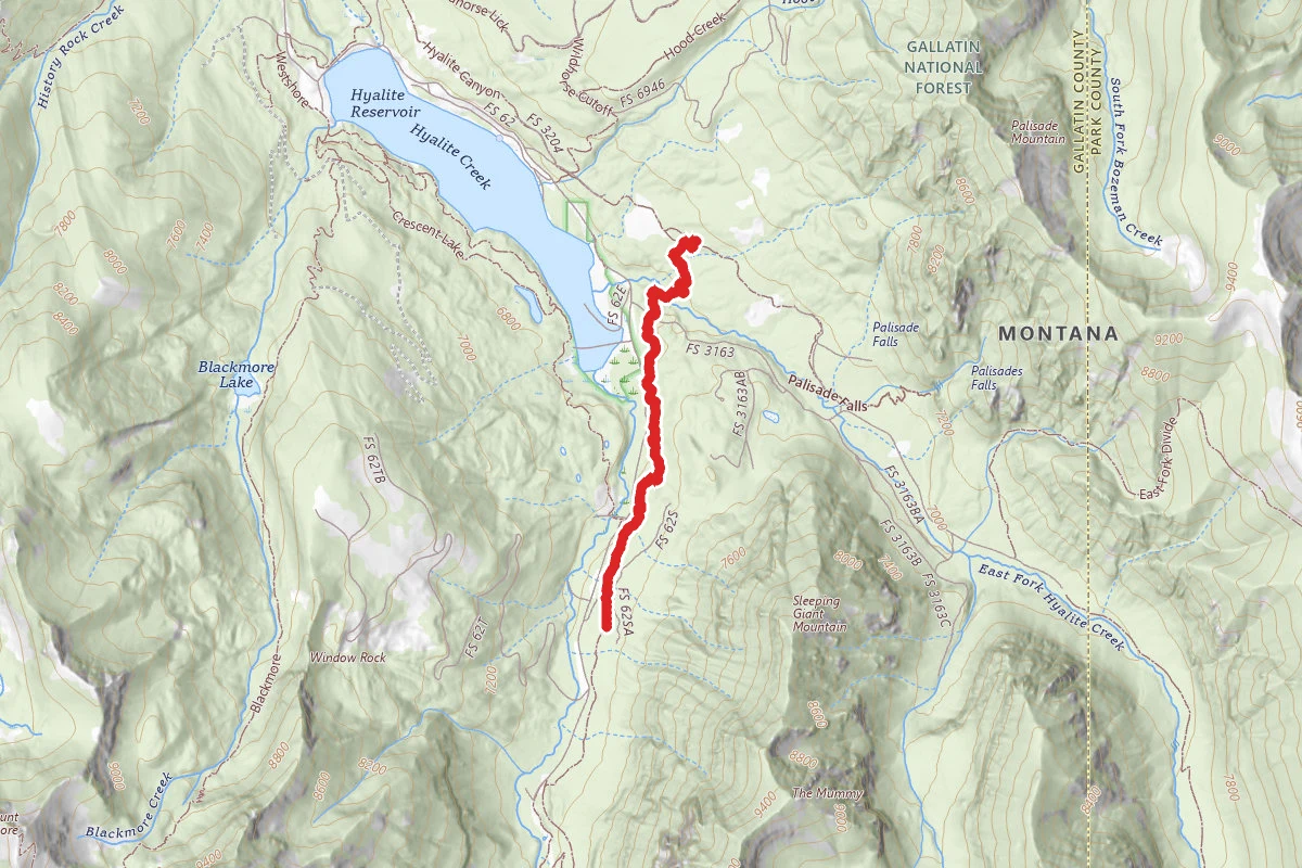Hyalite Canyon Trail
