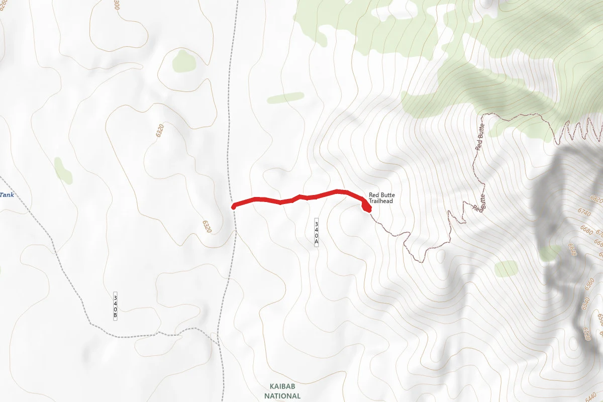 Red Butte Spur Road
