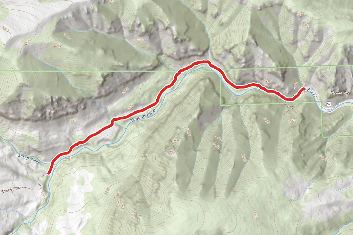 Tongue River Canyon