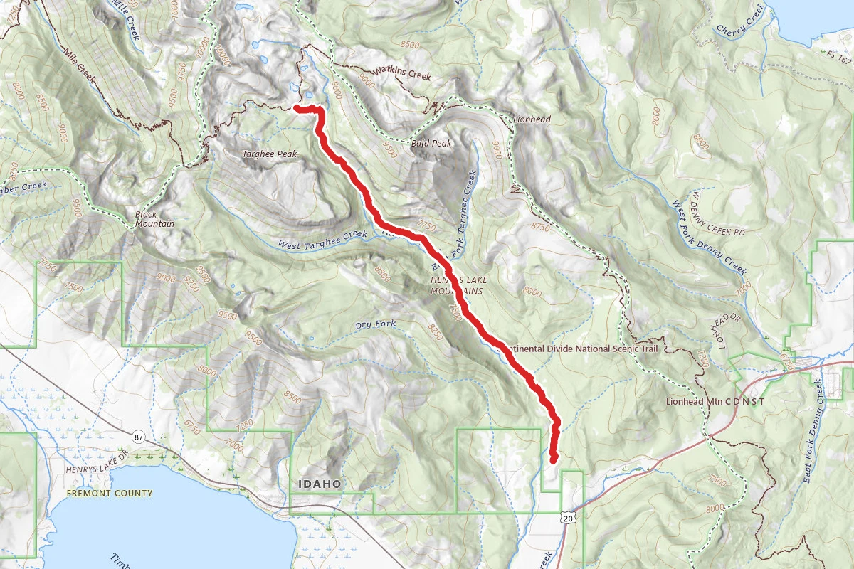 Targhee Creek Trail