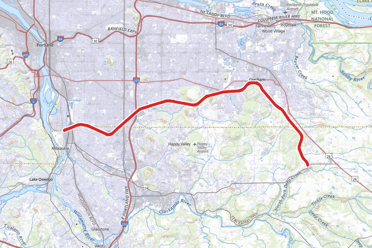 Springwater Corridor Trail