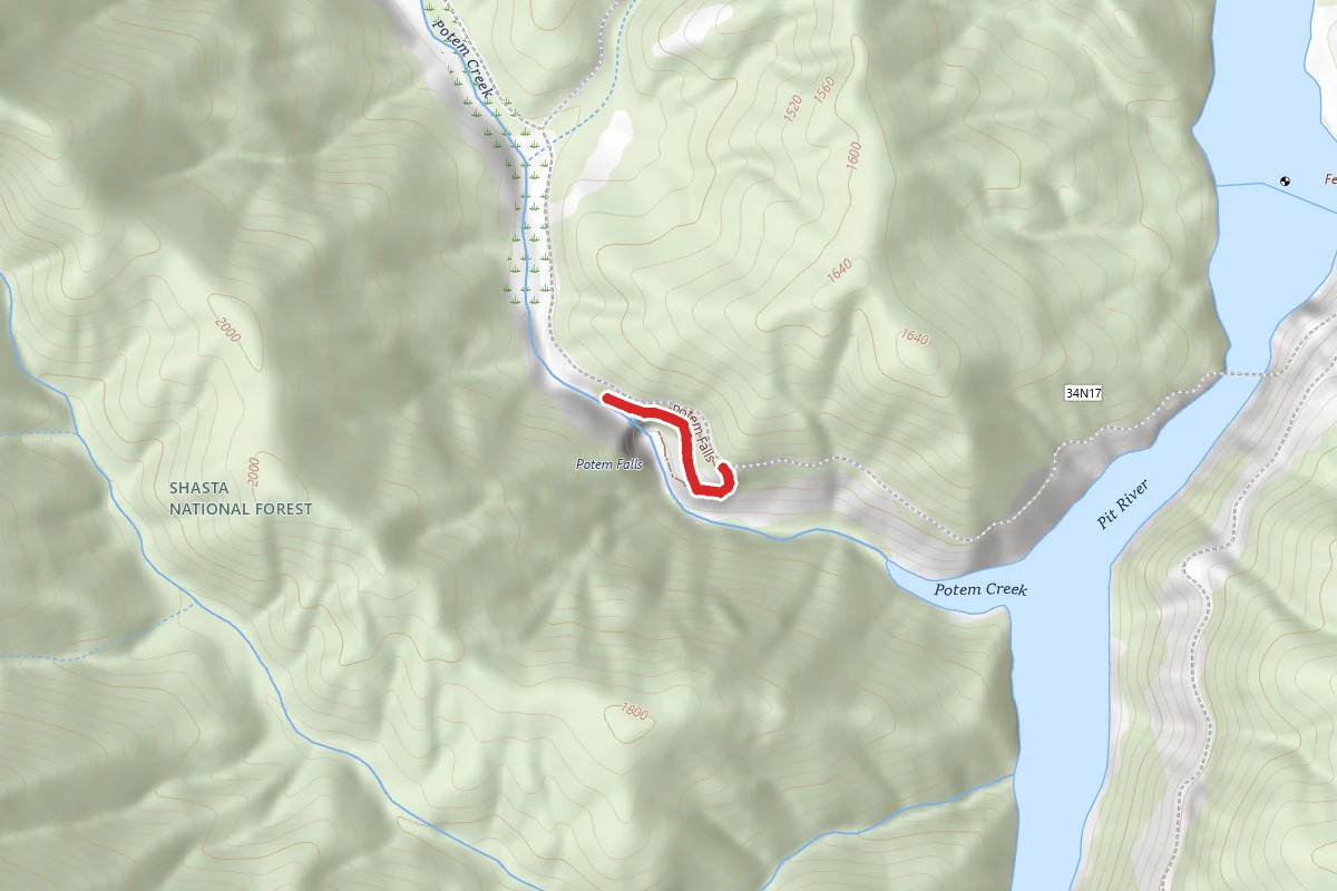 Potem Falls Trail