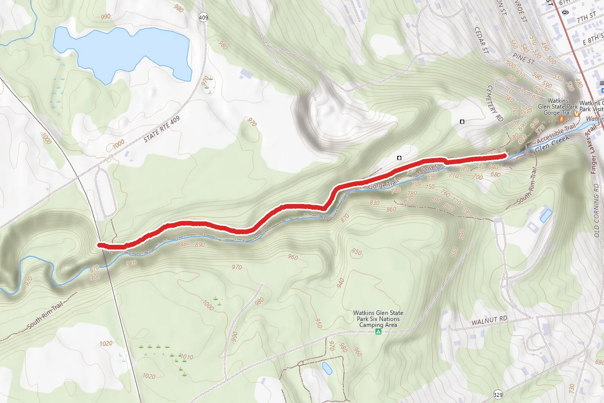 Watkins Glen Indian Trail