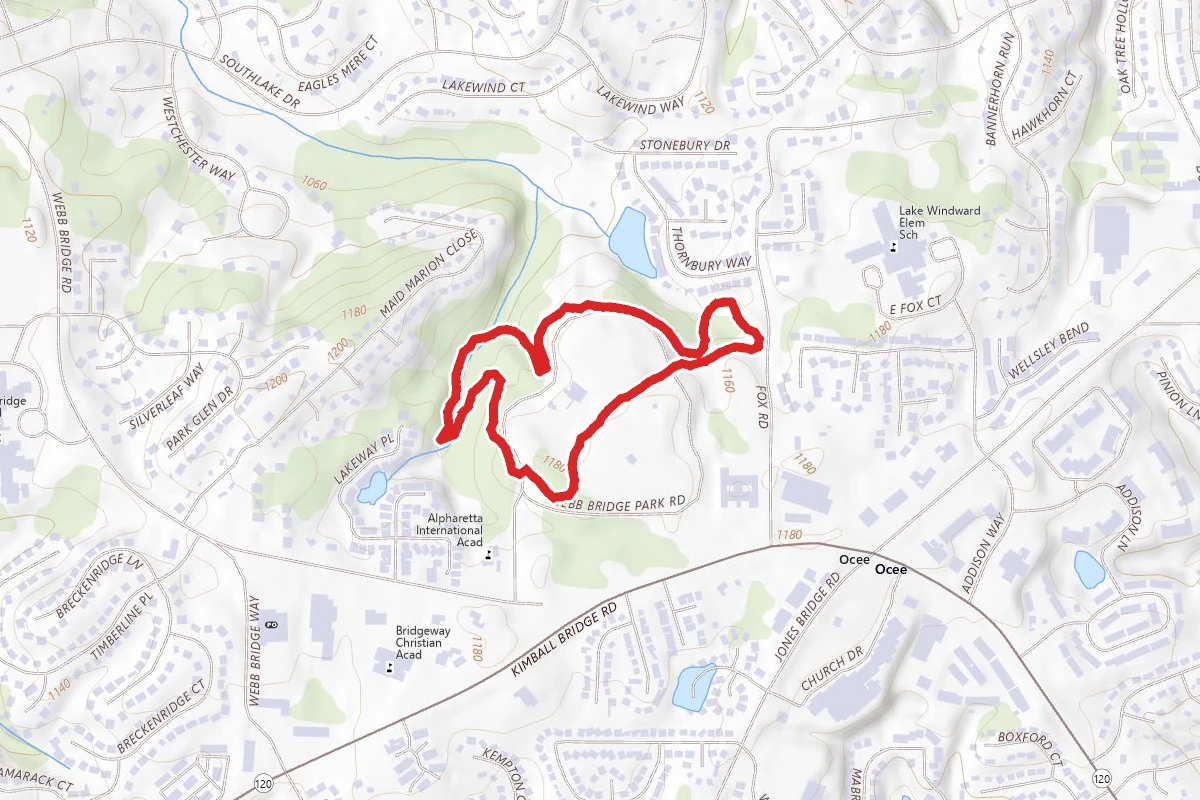 Webb Bridge Park Trail