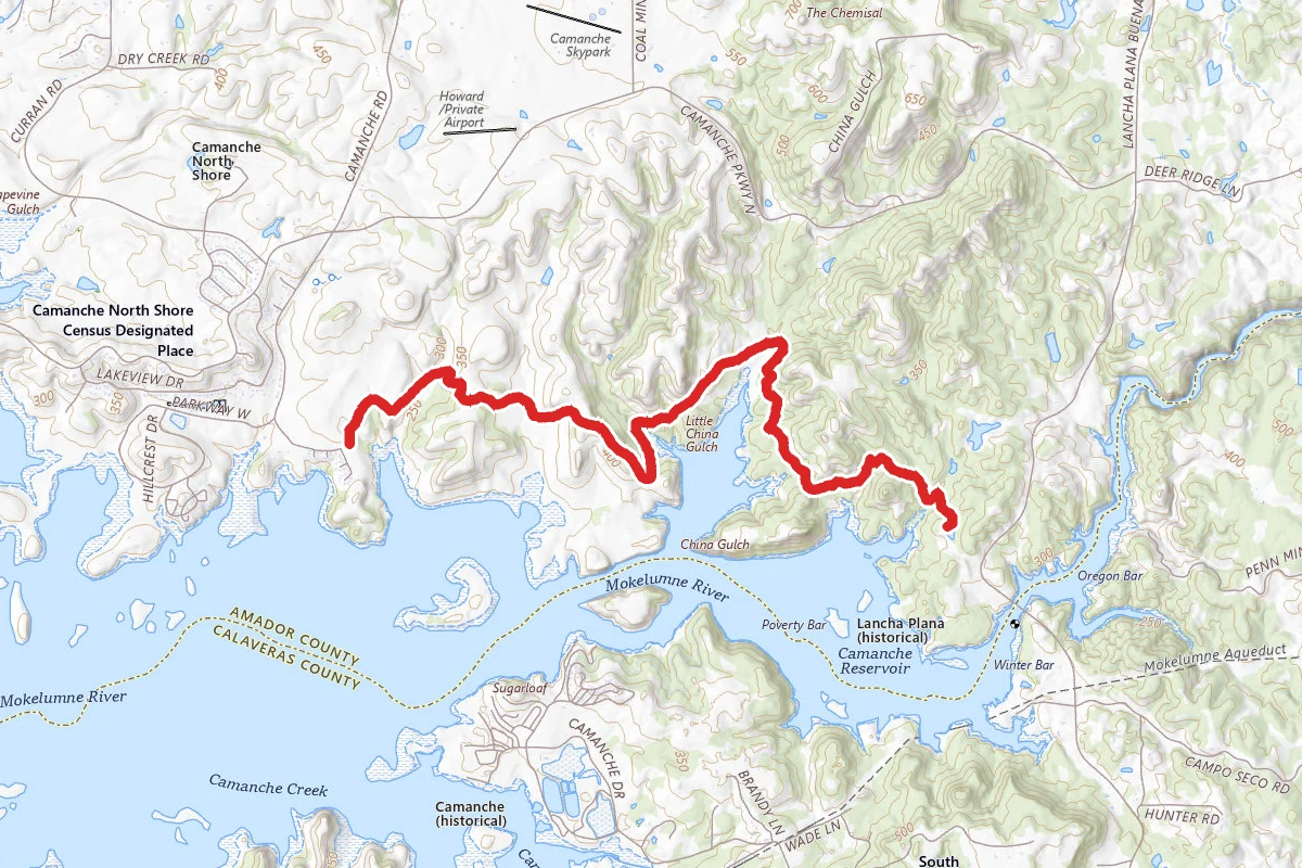 China Gulch Trail