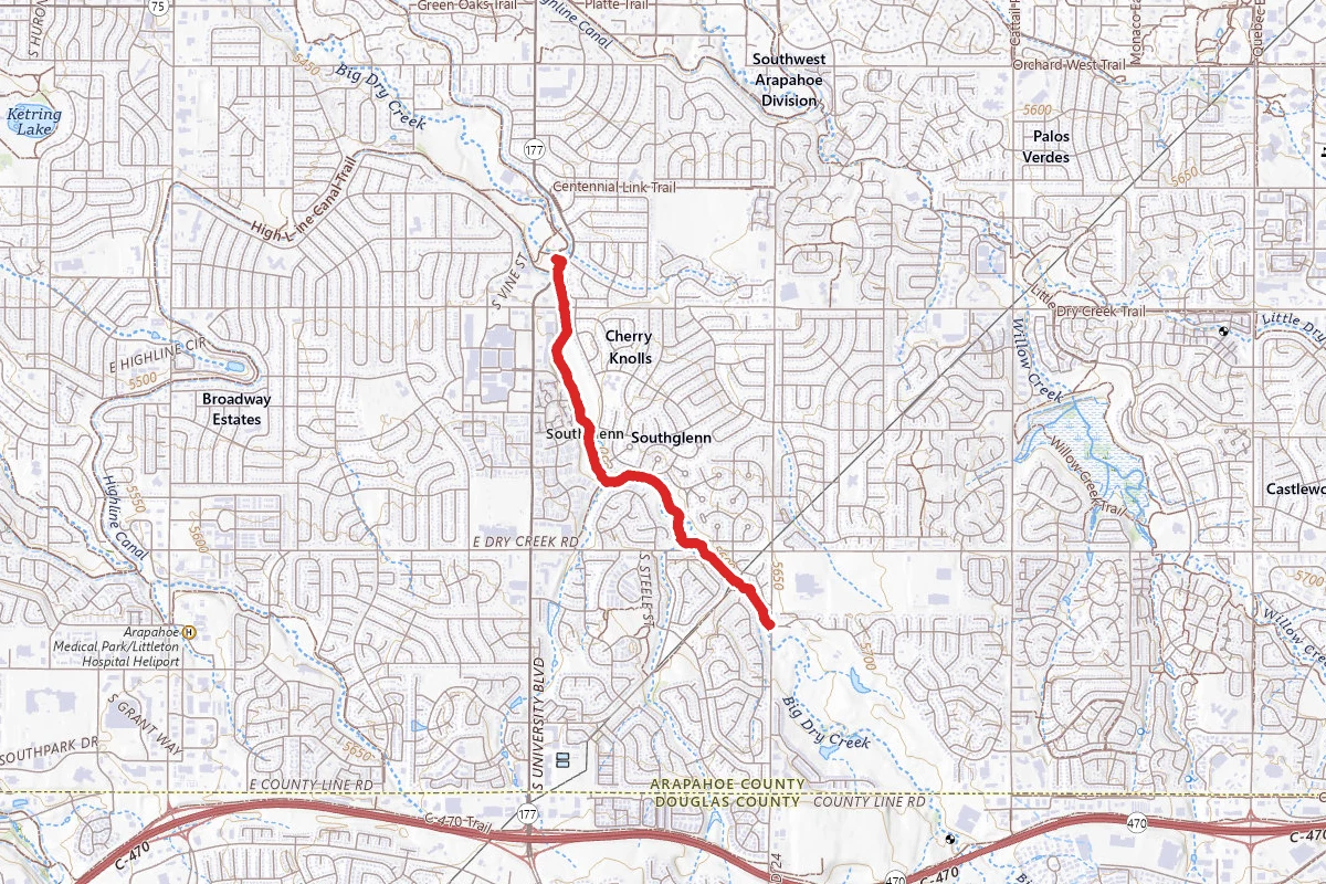 Big Dry Creek Trail
