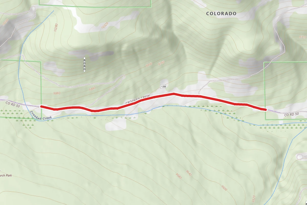 Crooked Creek/Keyser Creek Road