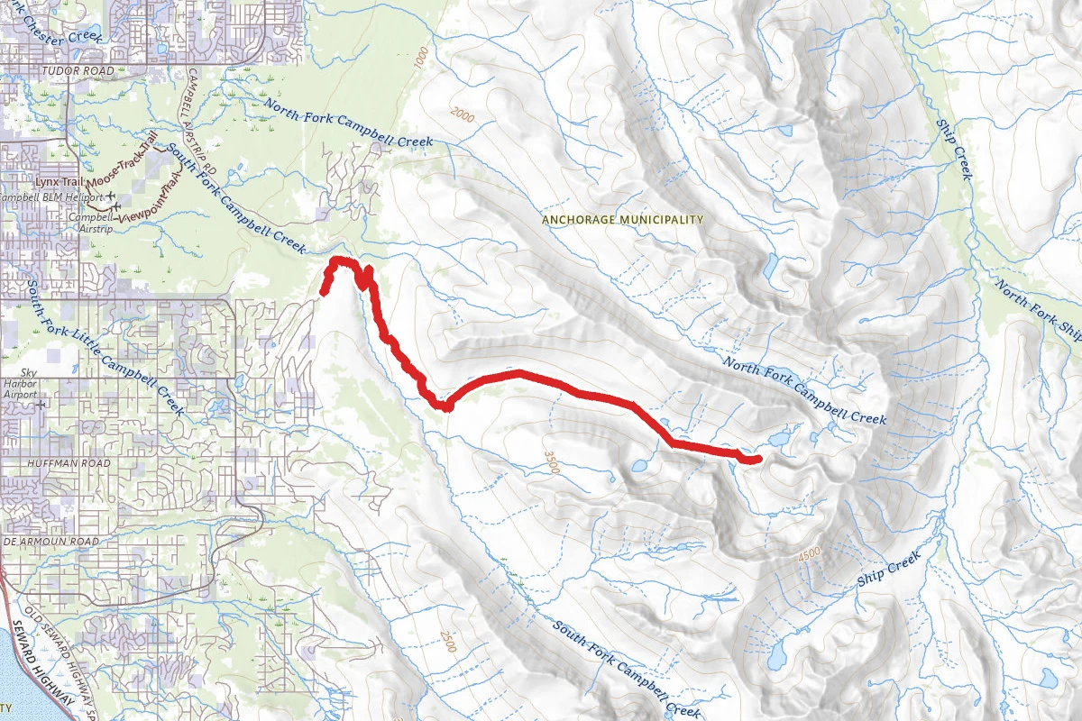 Williwaw Lakes Trail