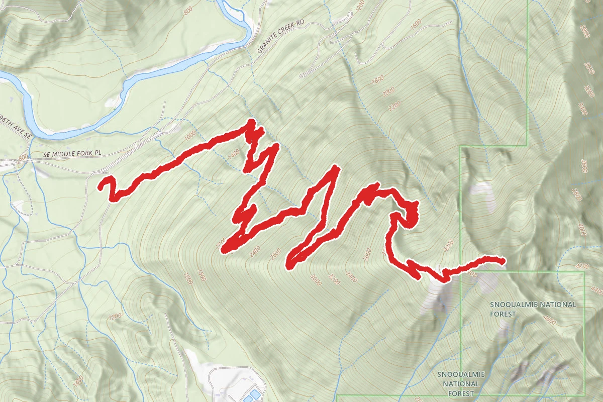 Mailbox Peak (New) Trail