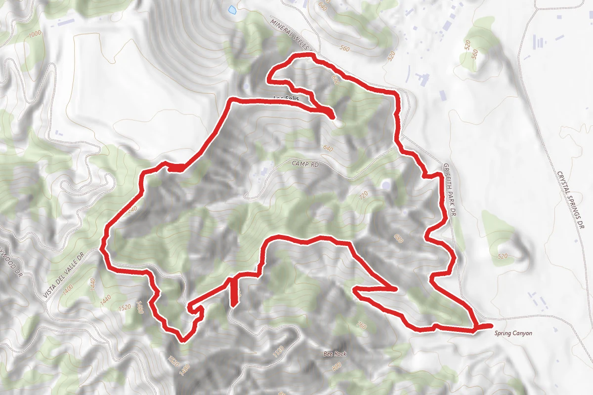 Mount Hollywood Loop Trail