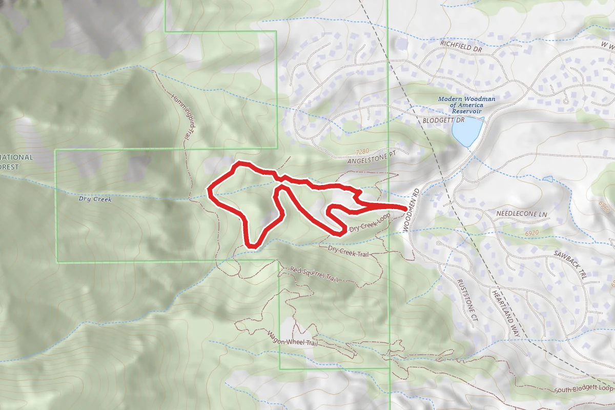 Blodgett Peak Open Space Loop