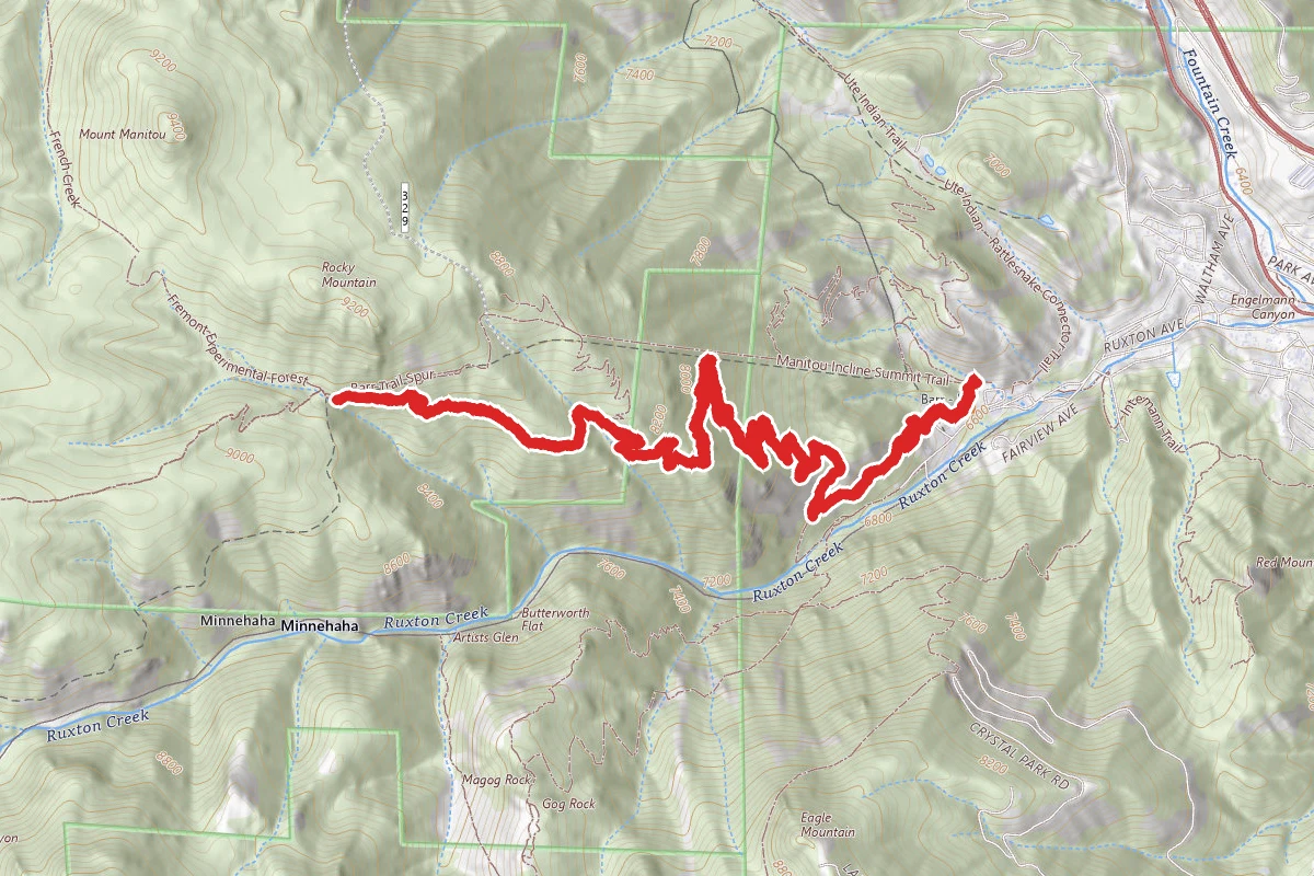 Barr Trail Day Hike