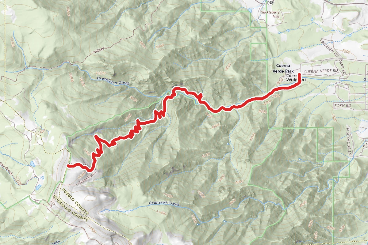 Greenhorn Trail