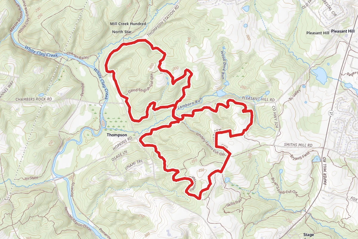 David English Trail & Boundry Line