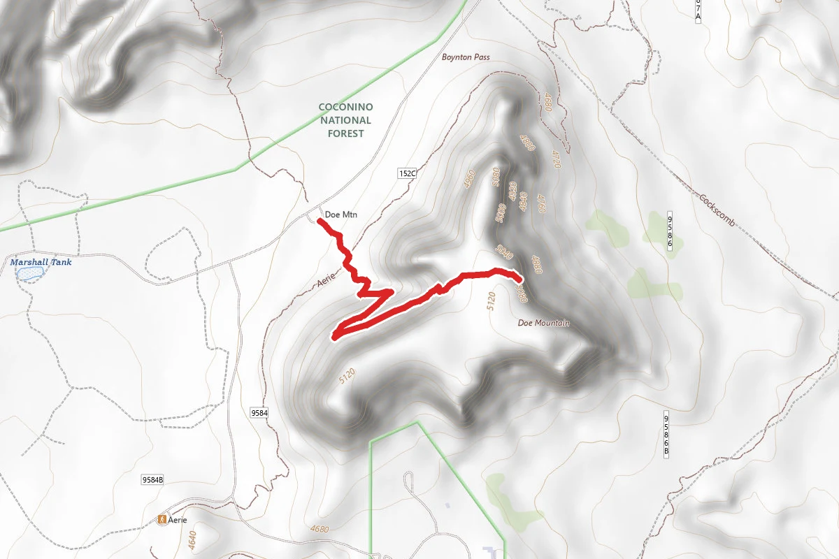 Doe Mountain Trail