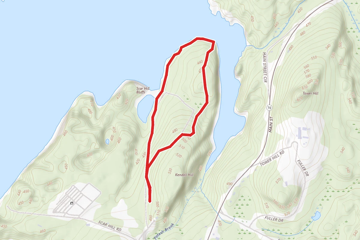 Wachusett Reservoir and Reservation Trail