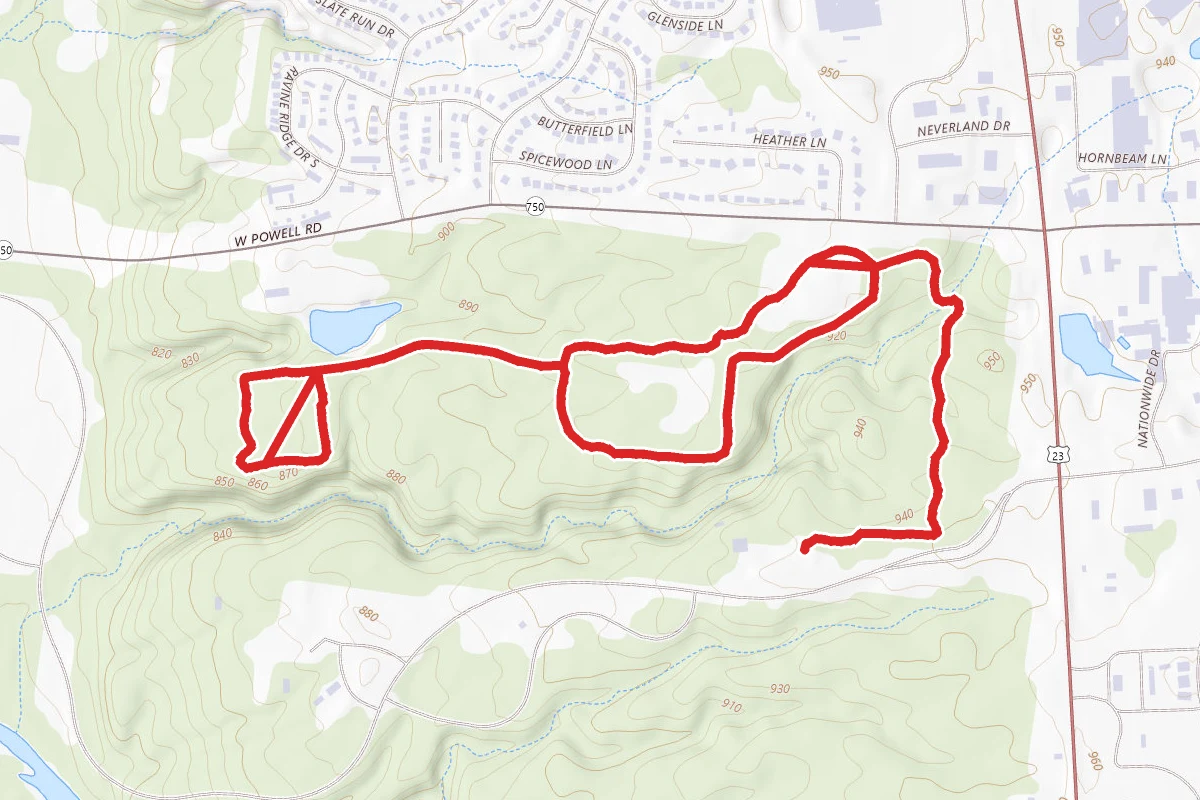 Coyote Run Trail