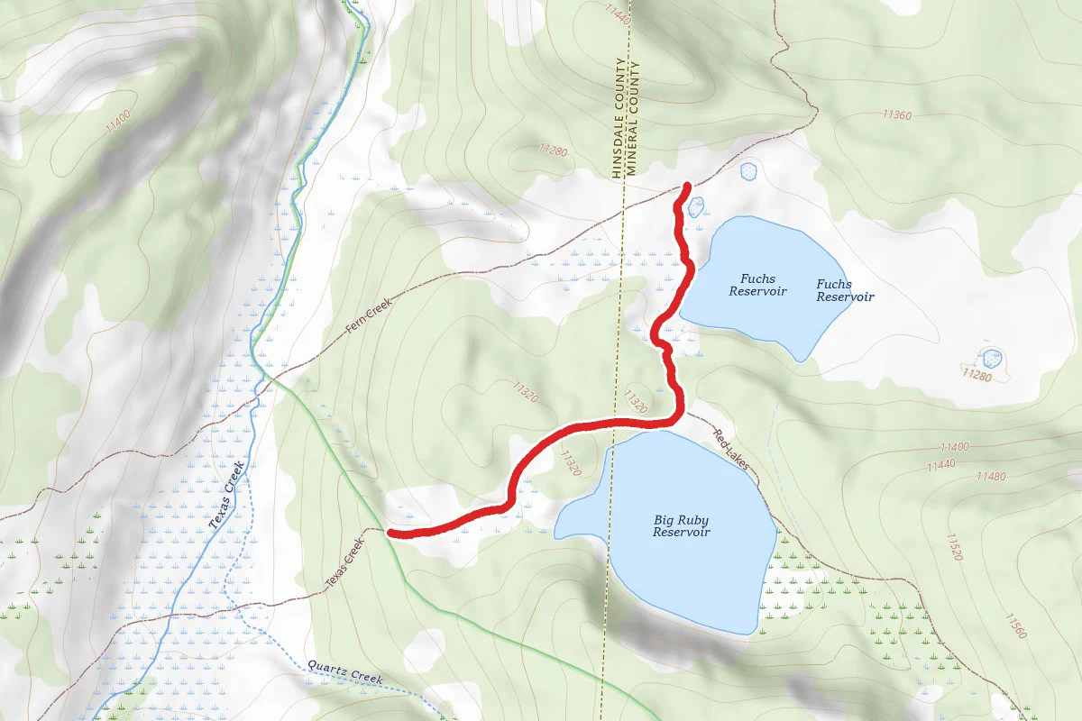Texas Creek Trail