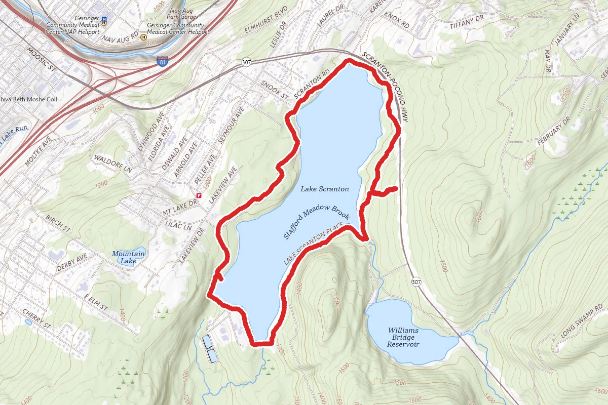Lake Scranton Loop