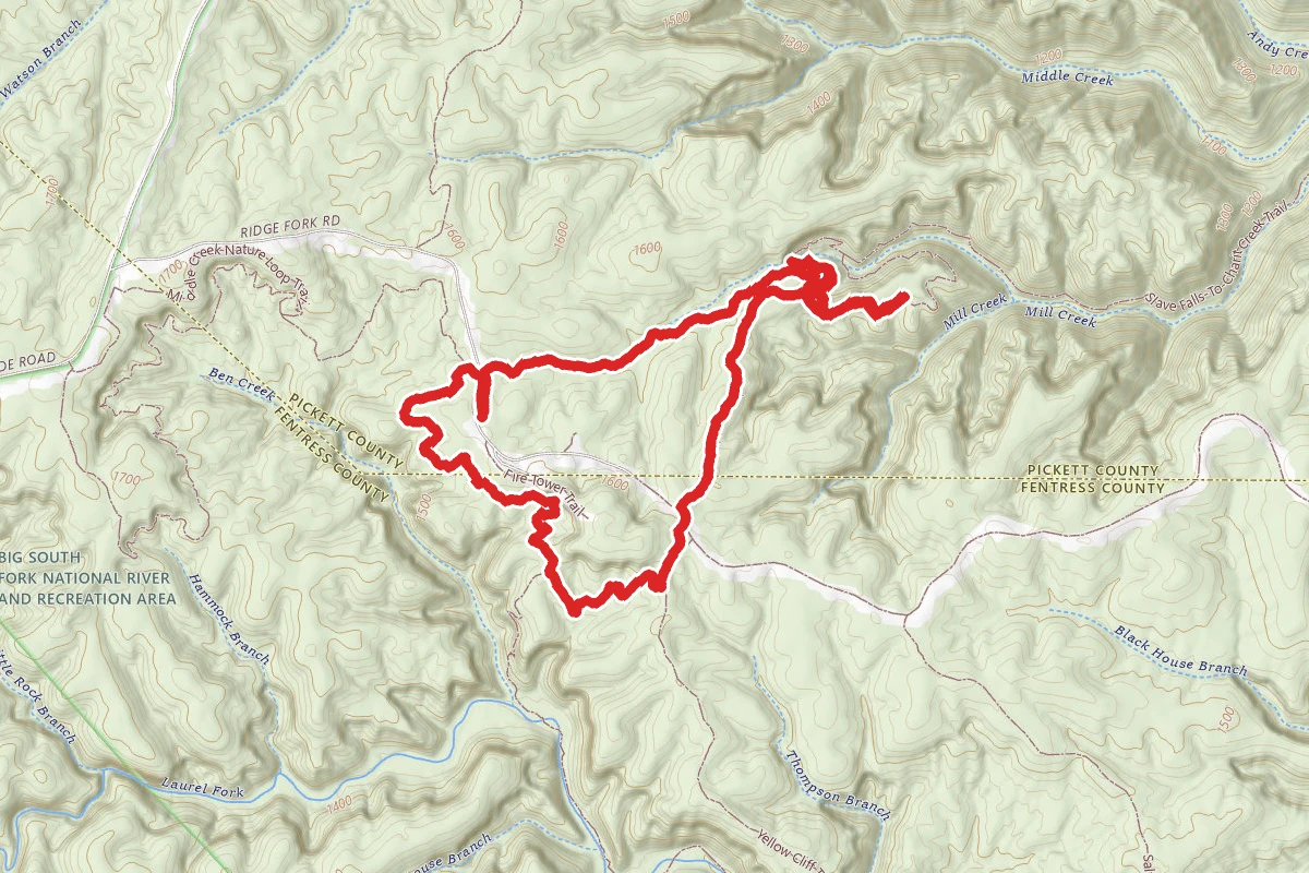 Slave Falls Trail