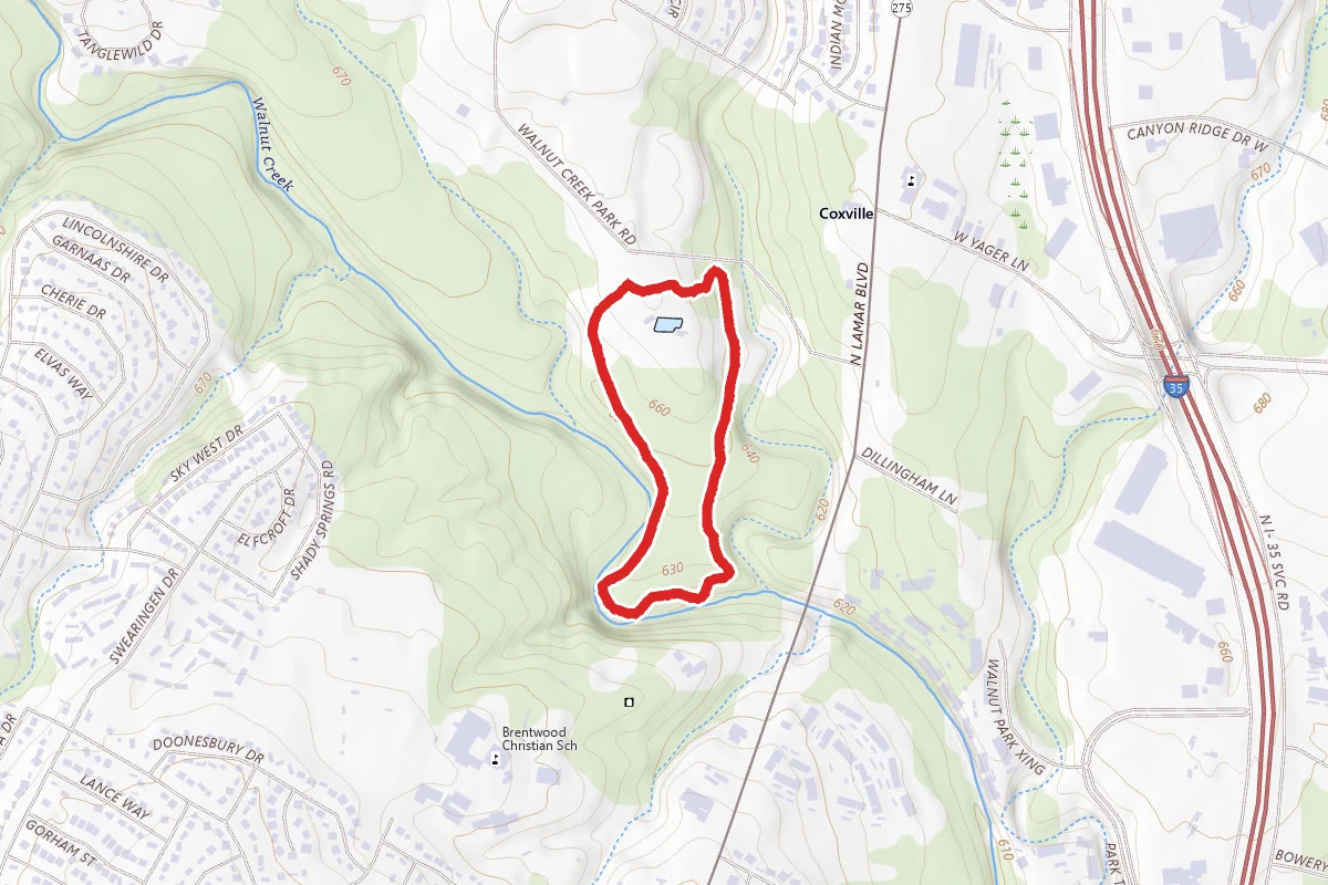 Walnut Creek Park Short Loop