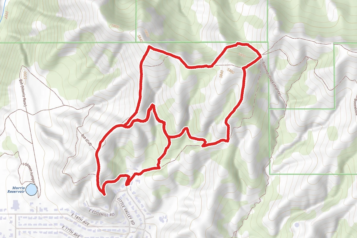 Terrace Trail to Valley View Loop