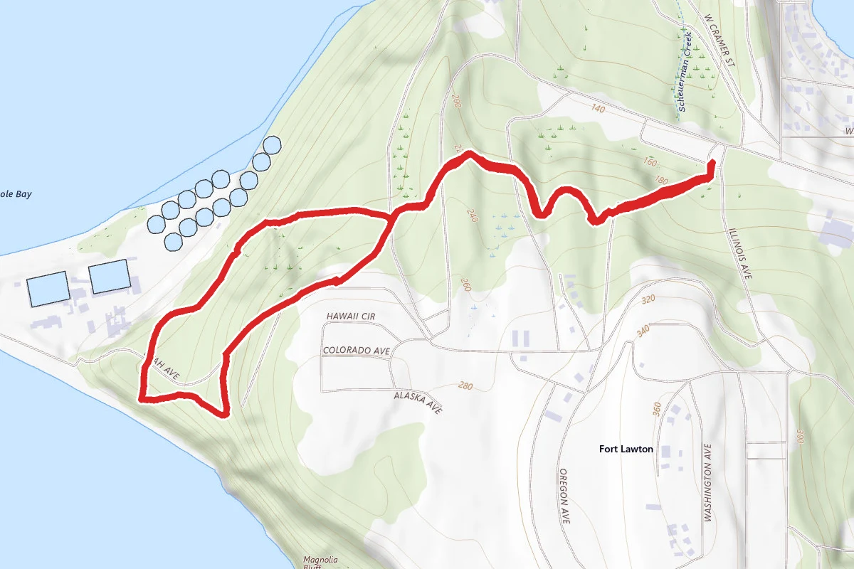 South Beach and Hidden Valley Loop Trail