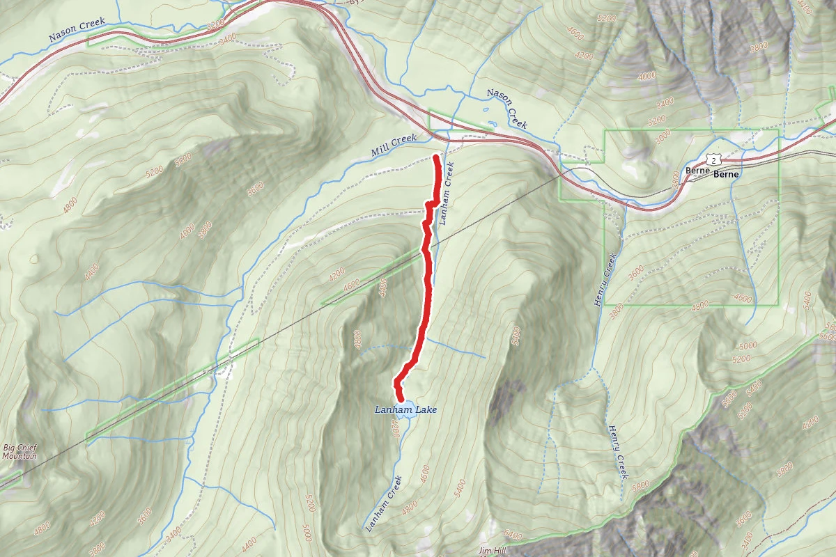 Lanham Lake Trail