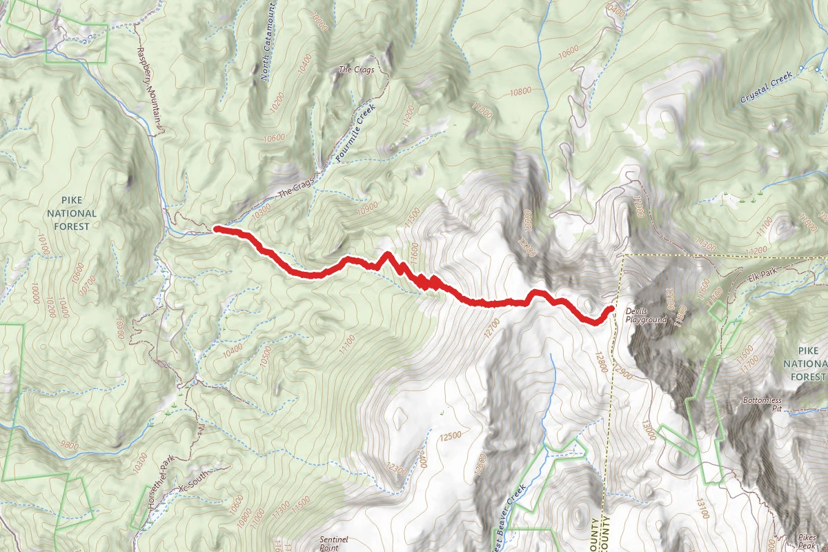 Devil's Playground Trail