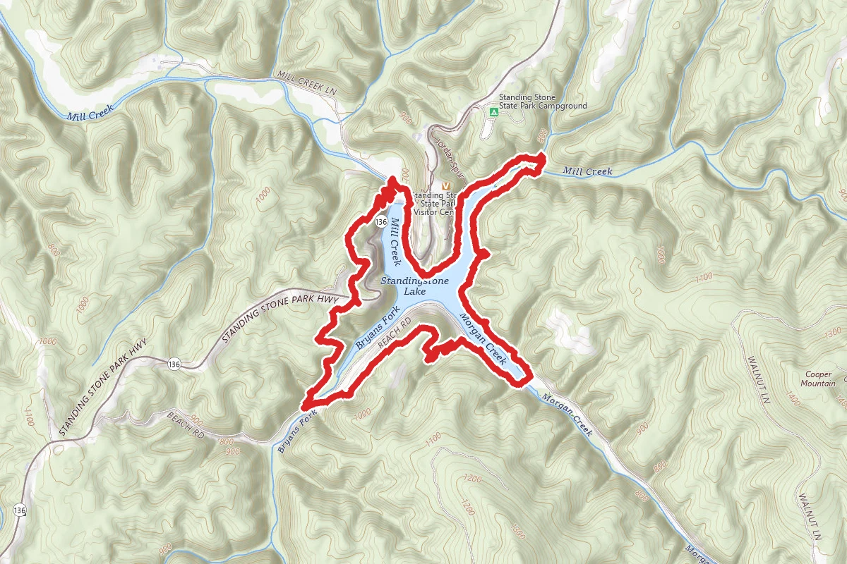 Standing Stone Lake Trail